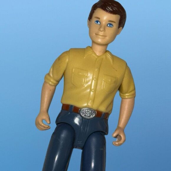 Vintage Fisher Price Loving Family Dollhouse Father Dad Figure B20 - Picture 5 of 6